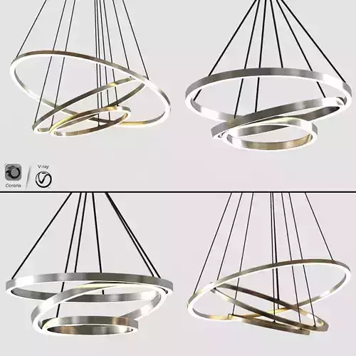 Modern Ring Pendant Light Collection