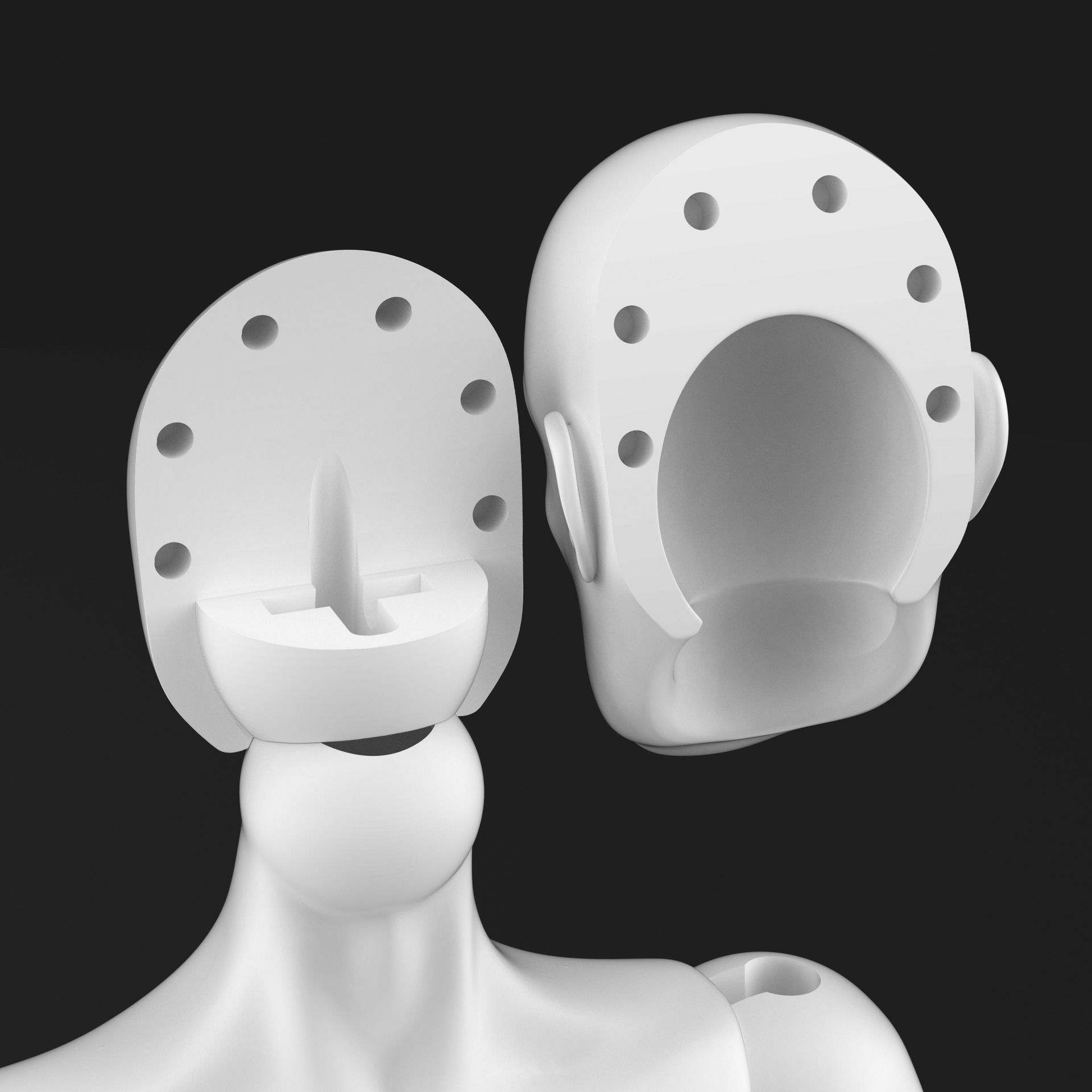 BJD Doll for 3D printing Yonas  3D print model_4