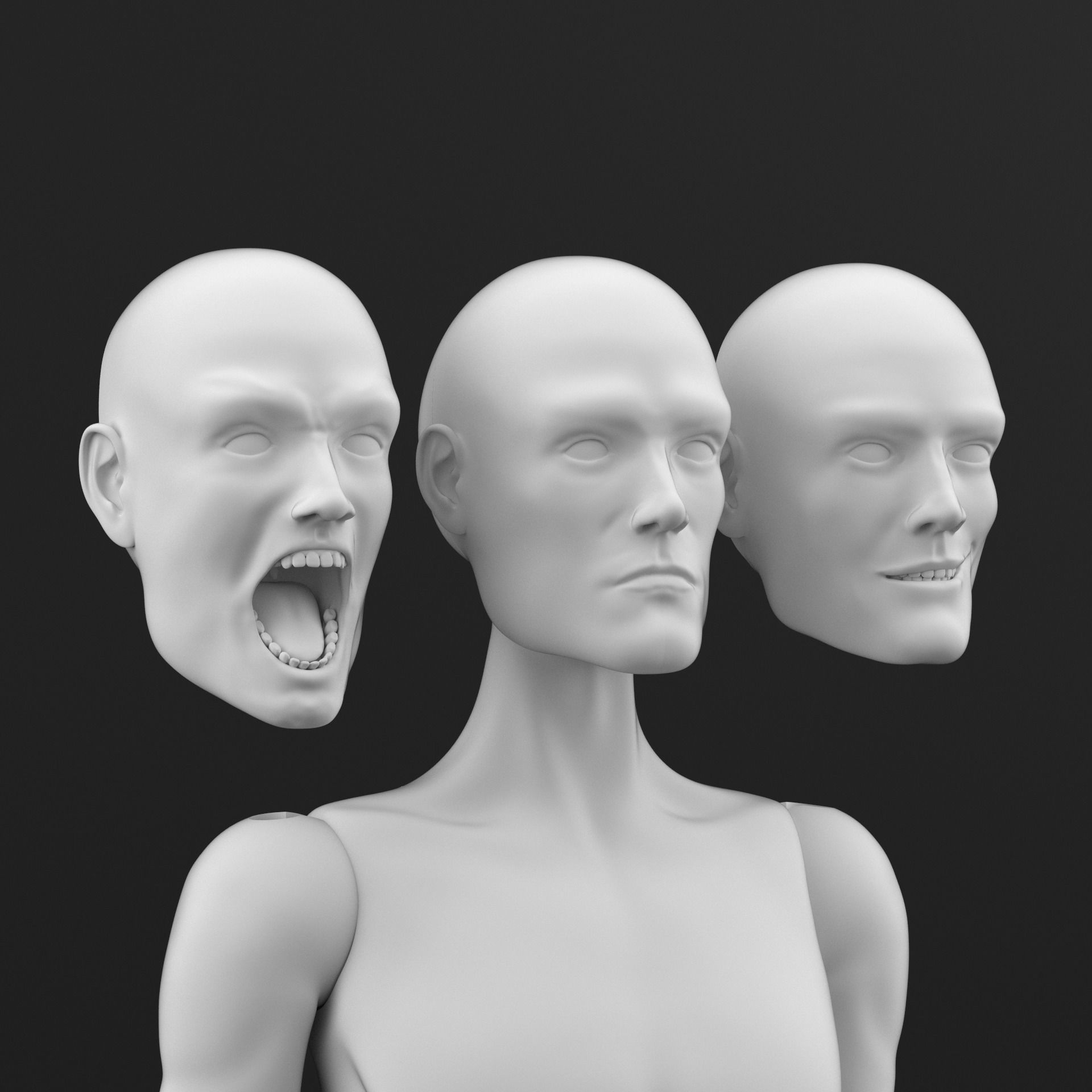 BJD Doll for 3D printing Yonas  3D print model_3