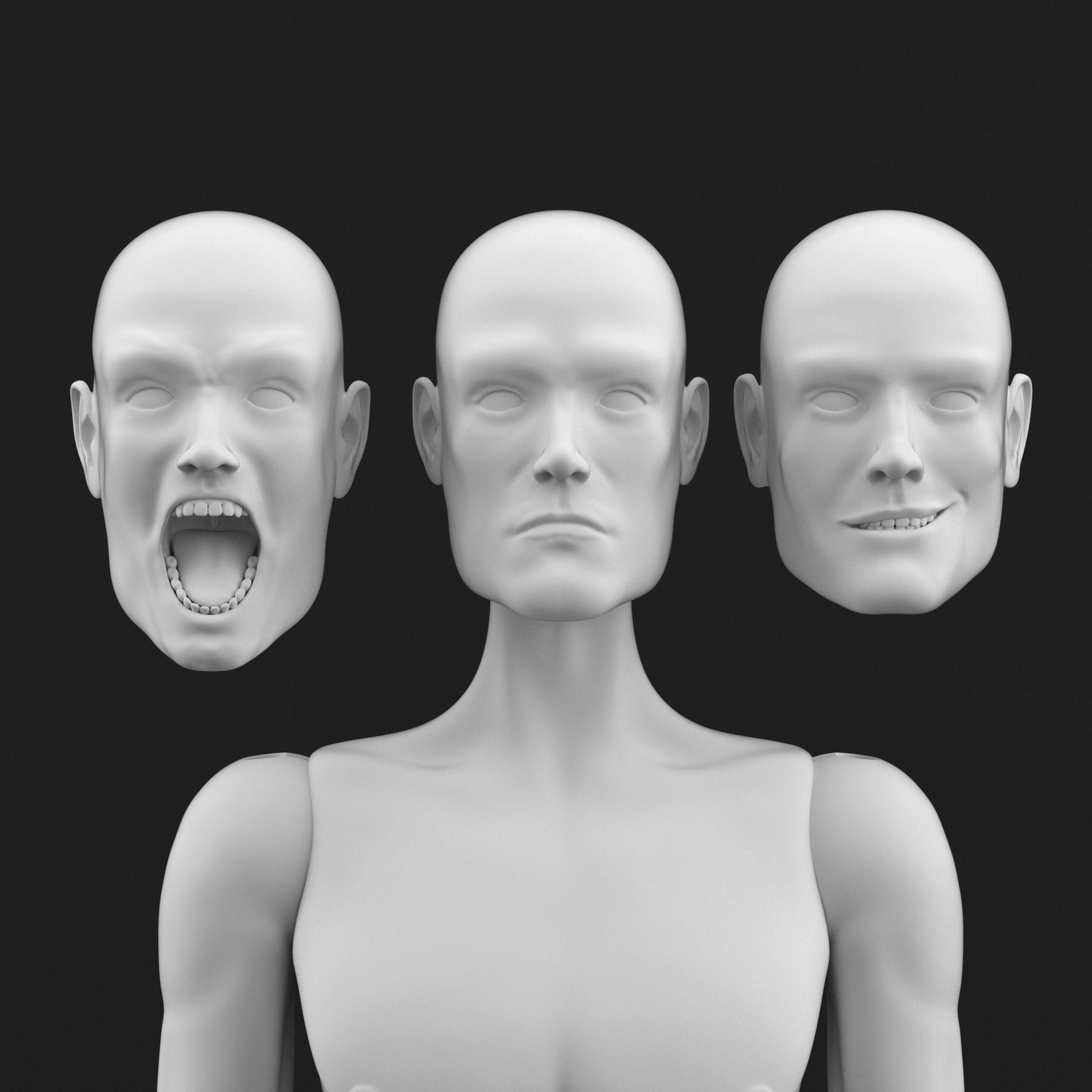 BJD Doll for 3D printing Yonas  3D print model_2
