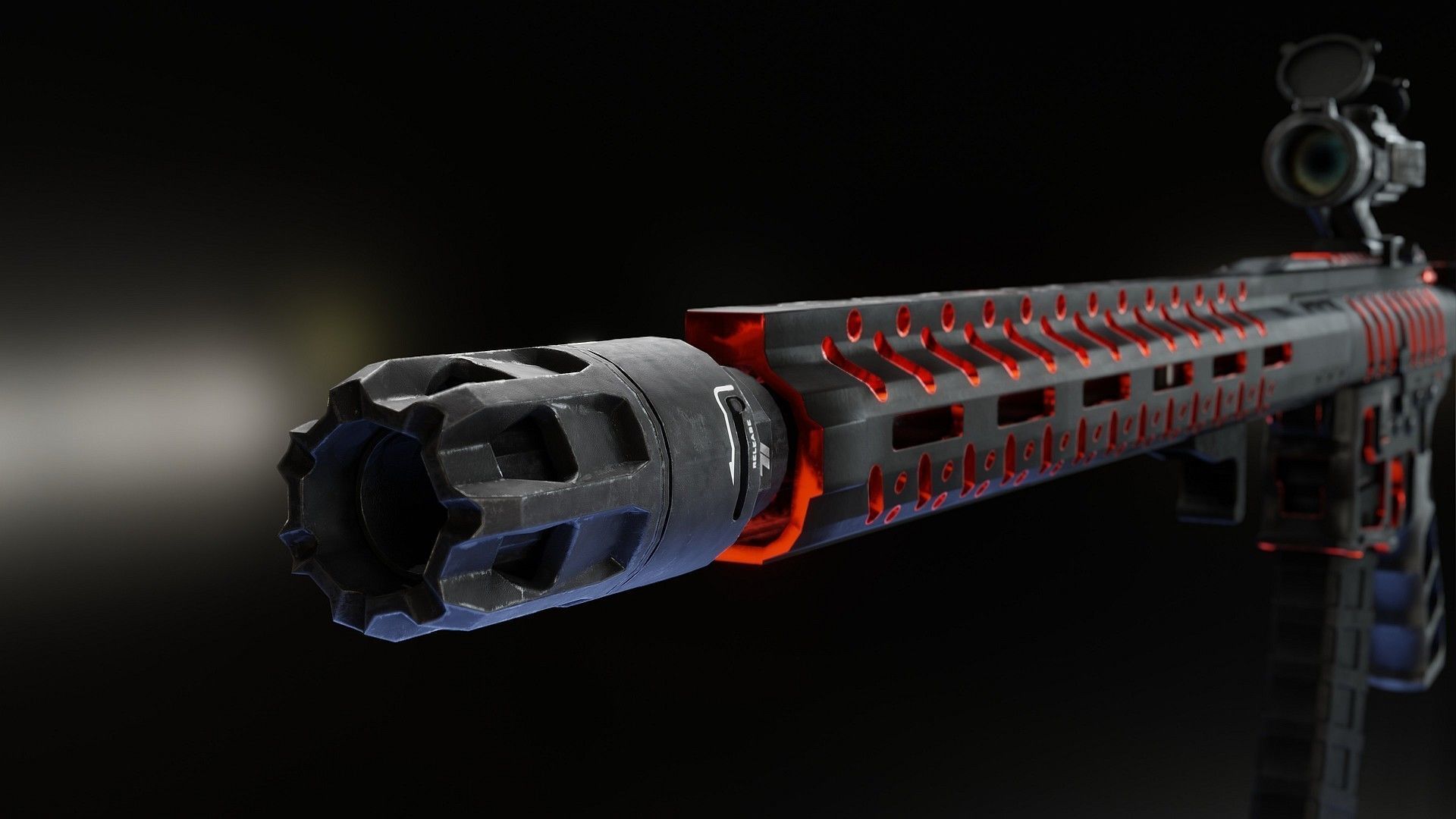 JCOMP Gen2 with SI OPPRESSOR Low-poly 3D model_3