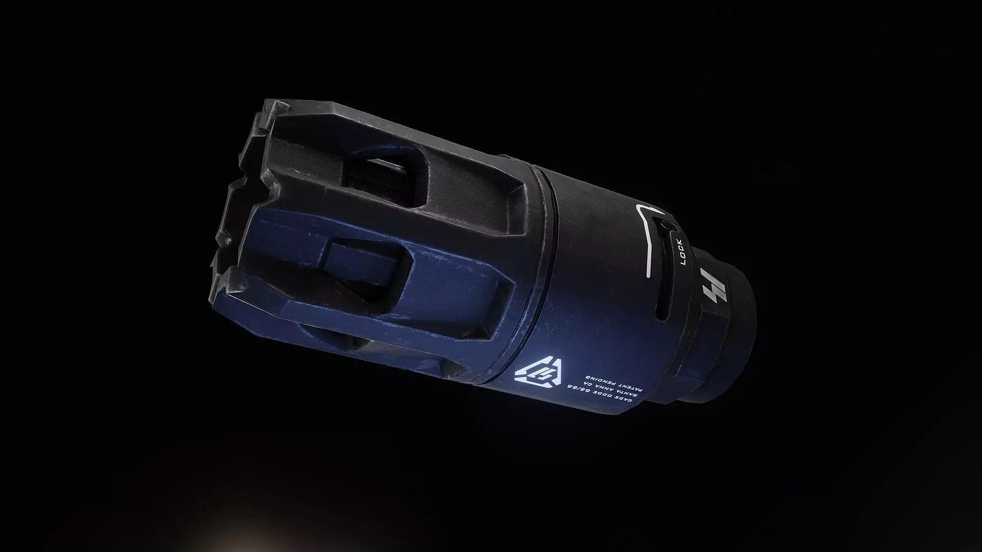 JCOMP Gen2 with SI OPPRESSOR Low-poly 3D model_0