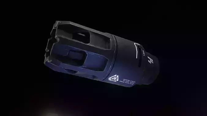 JCOMP Gen2 with SI OPPRESSOR Low-poly 3D model