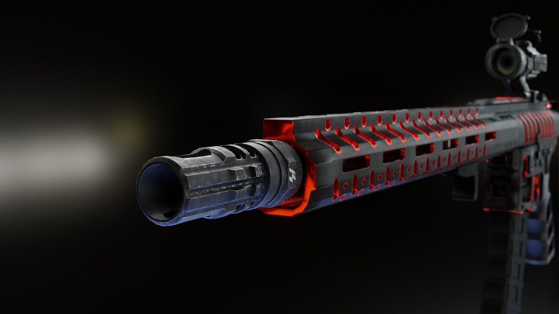 JCOMP Gen2 with SI OPPRESSOR Low-poly 3D model_2