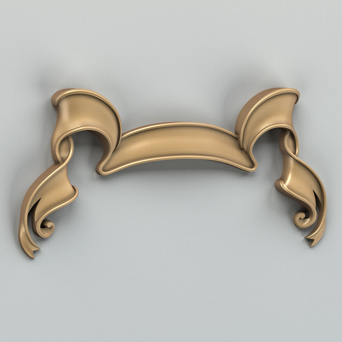 Decorative Ribbon 002 3D model_7
