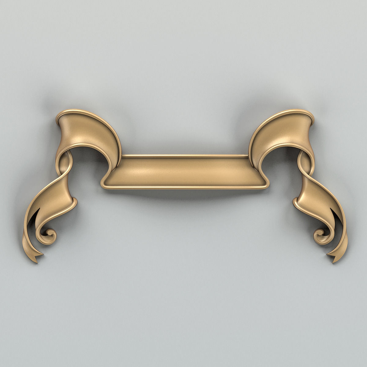 Decorative Ribbon 002 3D model_2