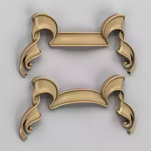 Decorative Ribbon 002 3D model