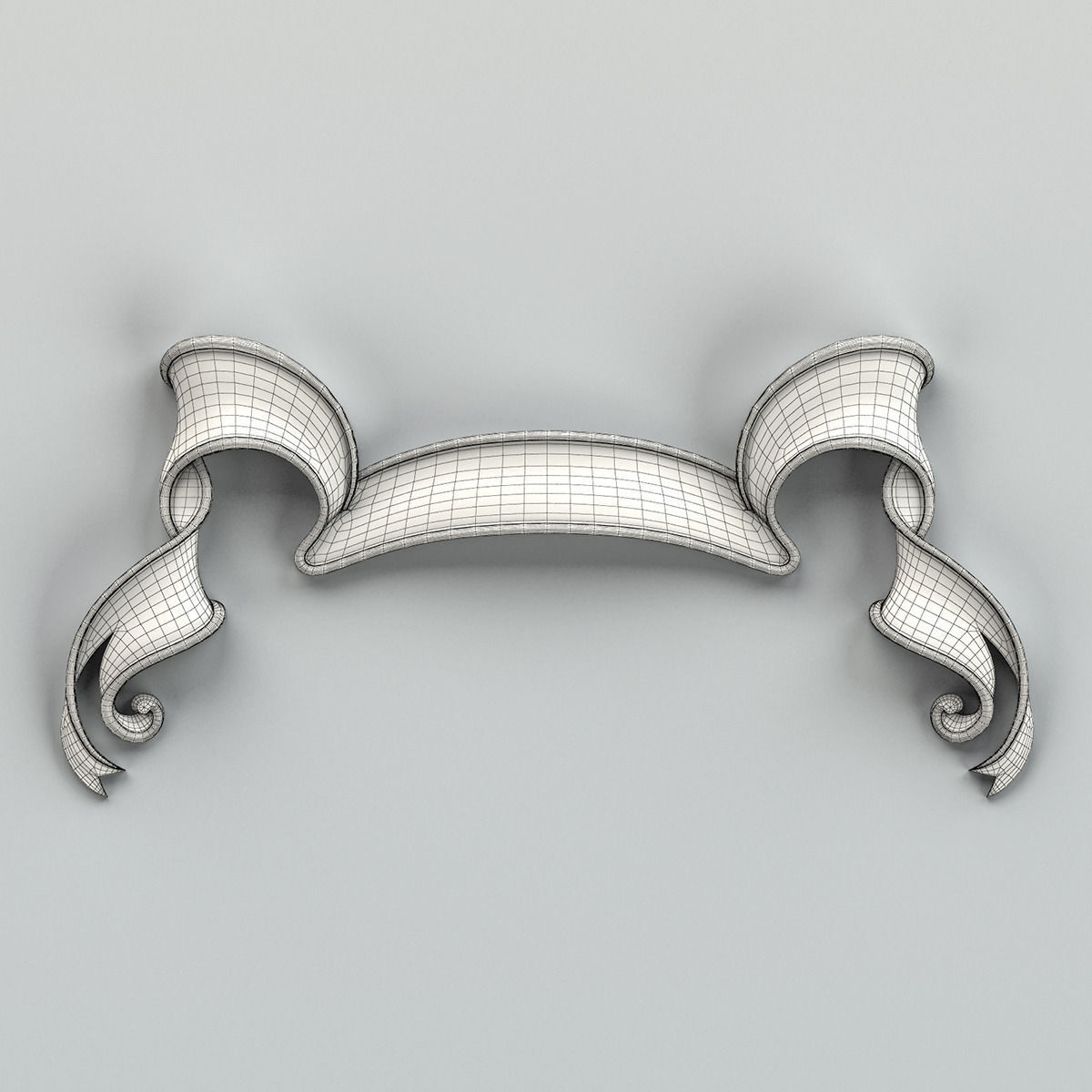 Decorative Ribbon 002 3D model_11