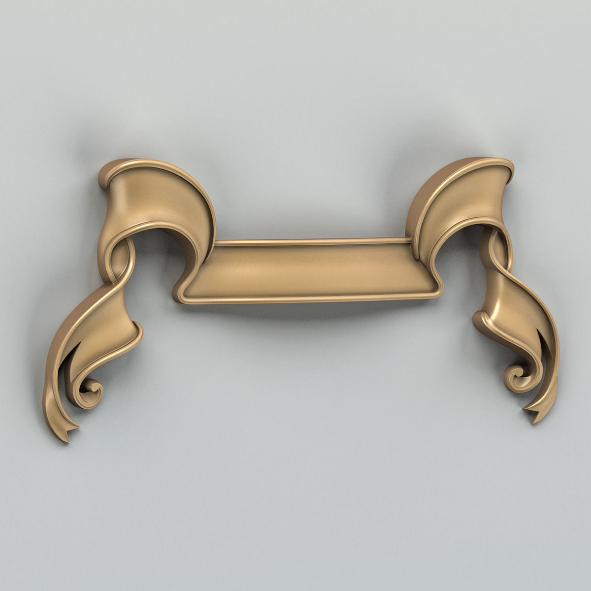 Decorative Ribbon 002 3D model_1