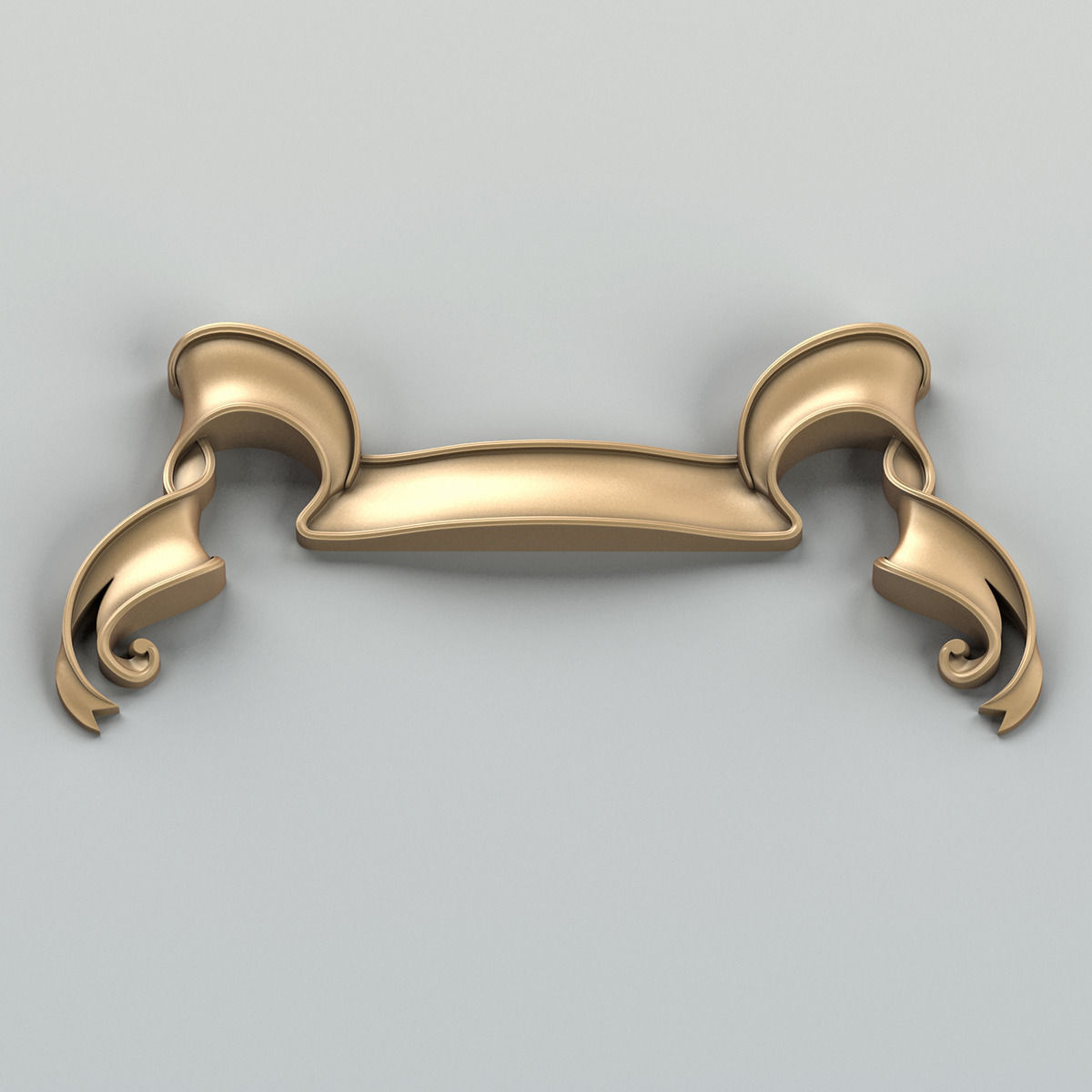 Decorative Ribbon 002 3D model_4