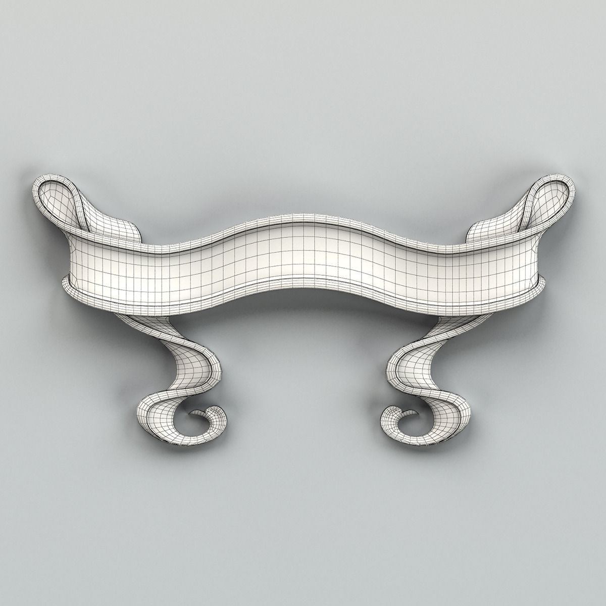 Decorative Ribbon 003 Free 3D model_11