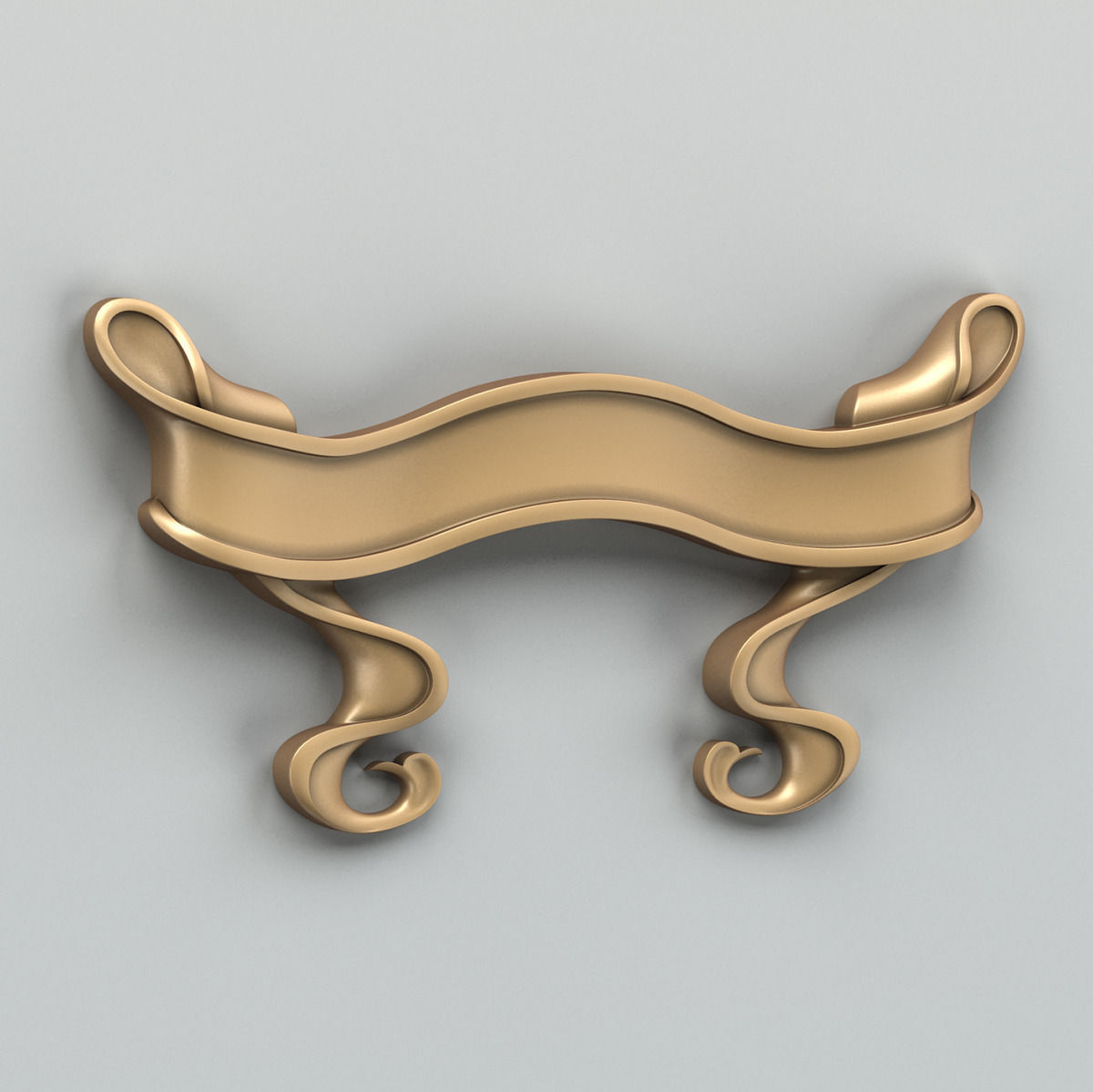 Decorative Ribbon 003 Free 3D model_7