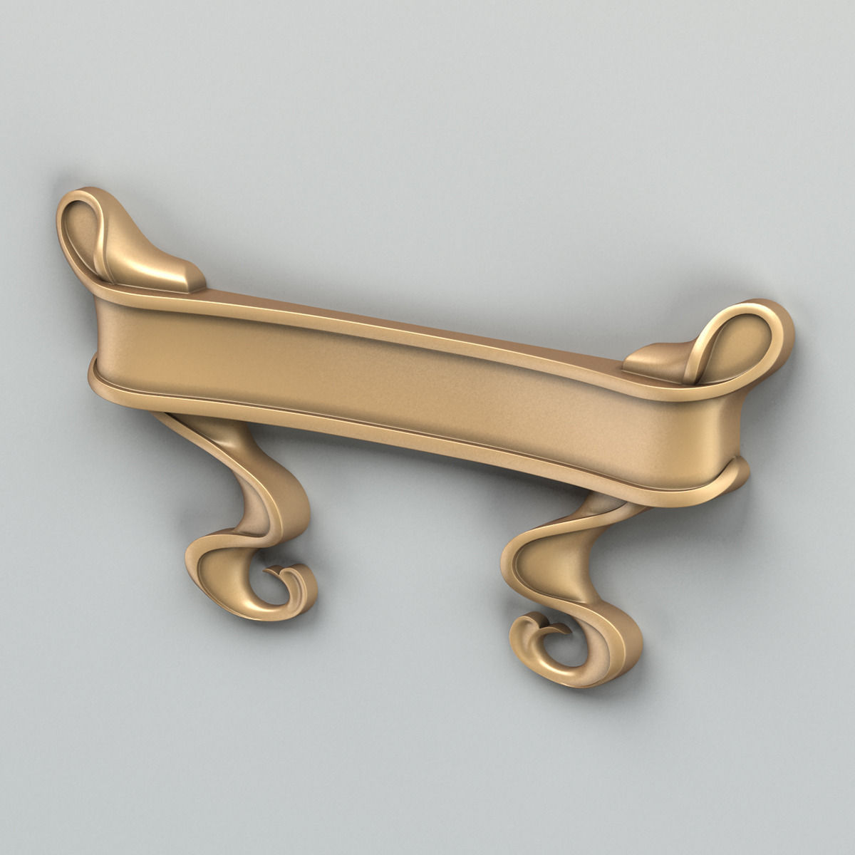 Decorative Ribbon 003 Free 3D model_3