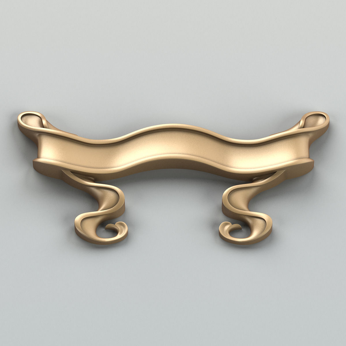 Decorative Ribbon 003 Free 3D model_10