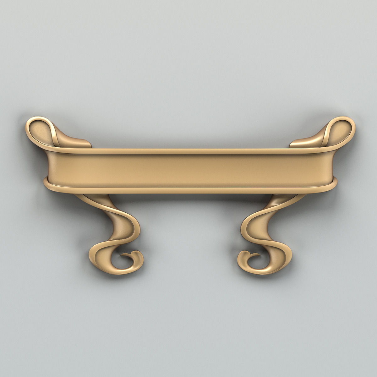 Decorative Ribbon 003 Free 3D model_2