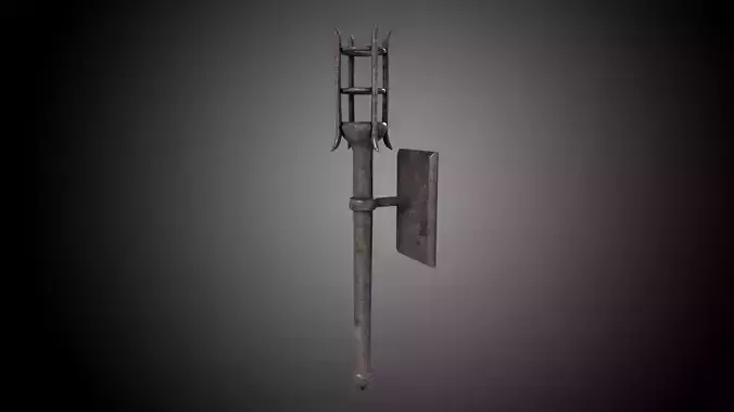 Medieval Torch V1 - 01