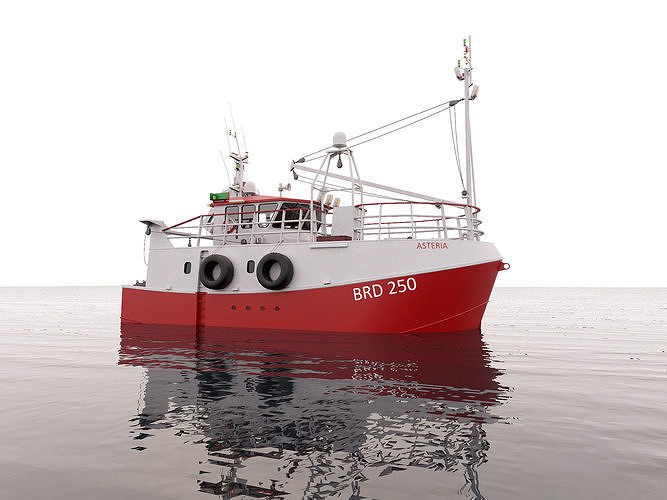 Fishing Trawler RED