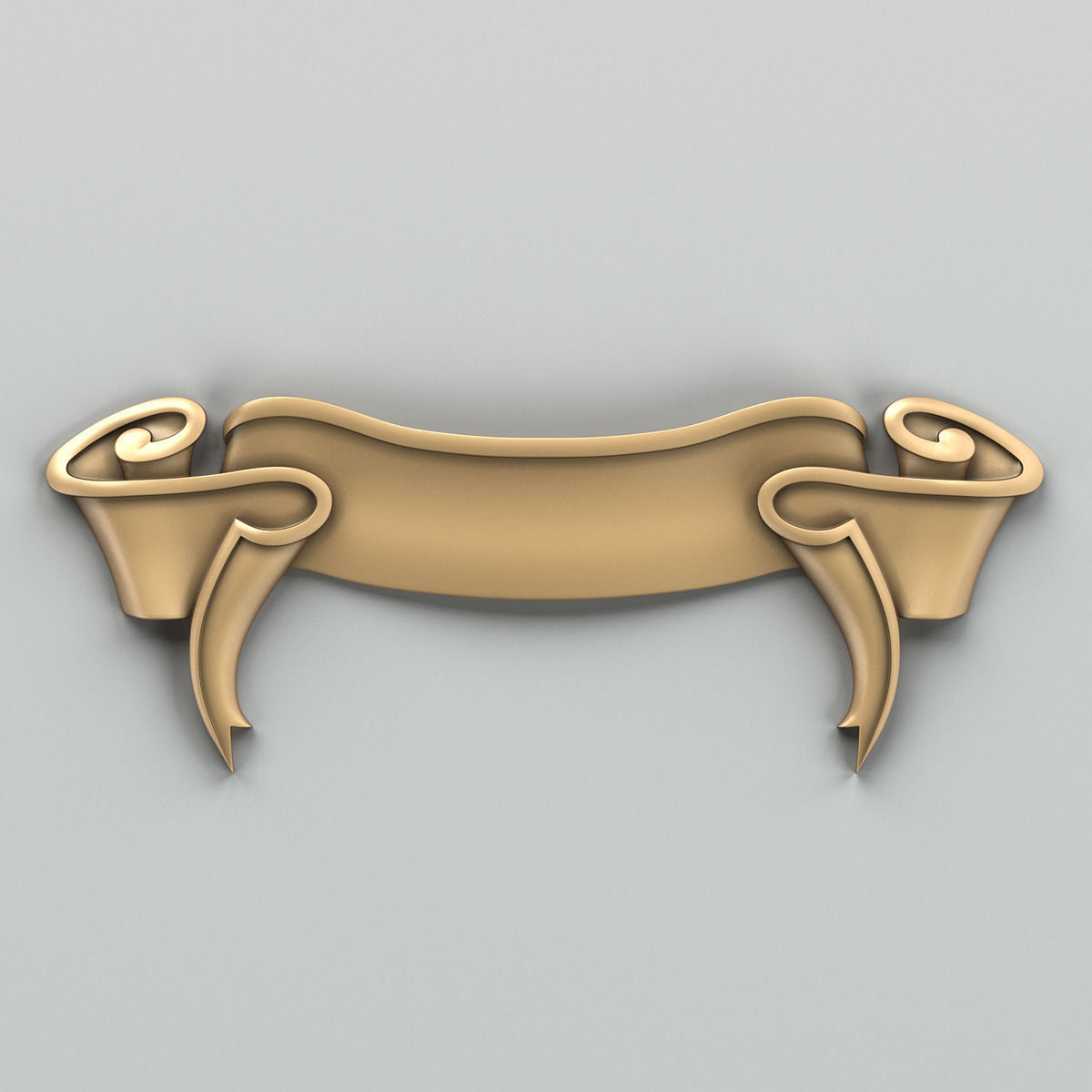 Decorative Ribbon 005 3D model_1