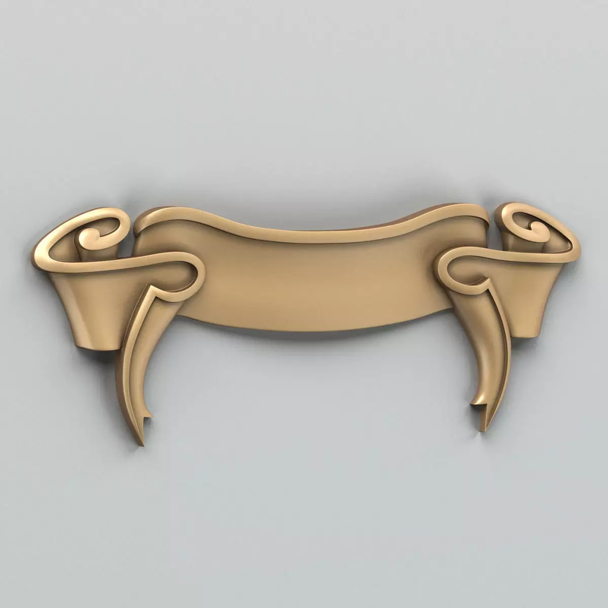 Decorative Ribbon 005 3D model_0