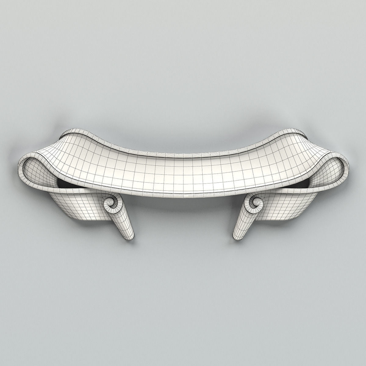 Decorative Ribbon 006 3D model_11