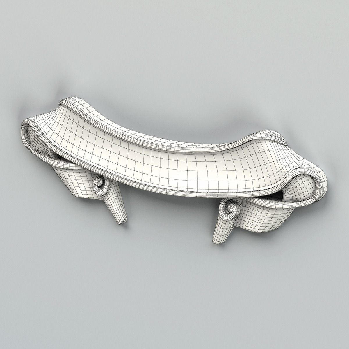 Decorative Ribbon 006 3D model_12