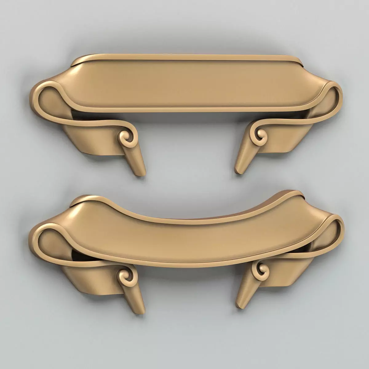 Decorative Ribbon 006 3D model_0