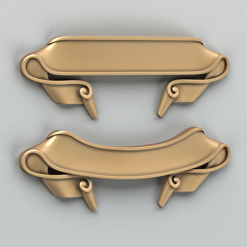 Decorative Ribbon 006 3D model