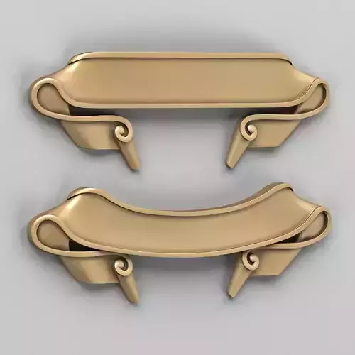 Decorative Ribbon 006 3D model