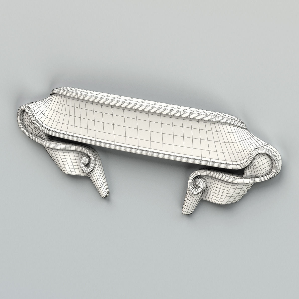 Decorative Ribbon 006 3D model_6