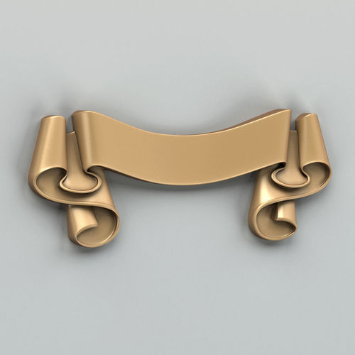 Decorative Ribbon 007 3D model