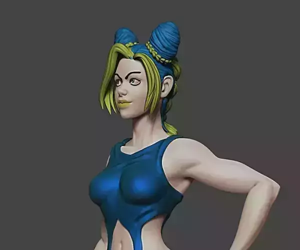 Jolyne kujo  Jojo bizarre adventure 3D print model