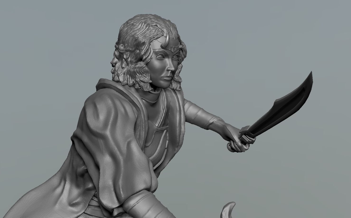 Sylvie - Lady Loki - DisneyPlus Version 3D print model_22