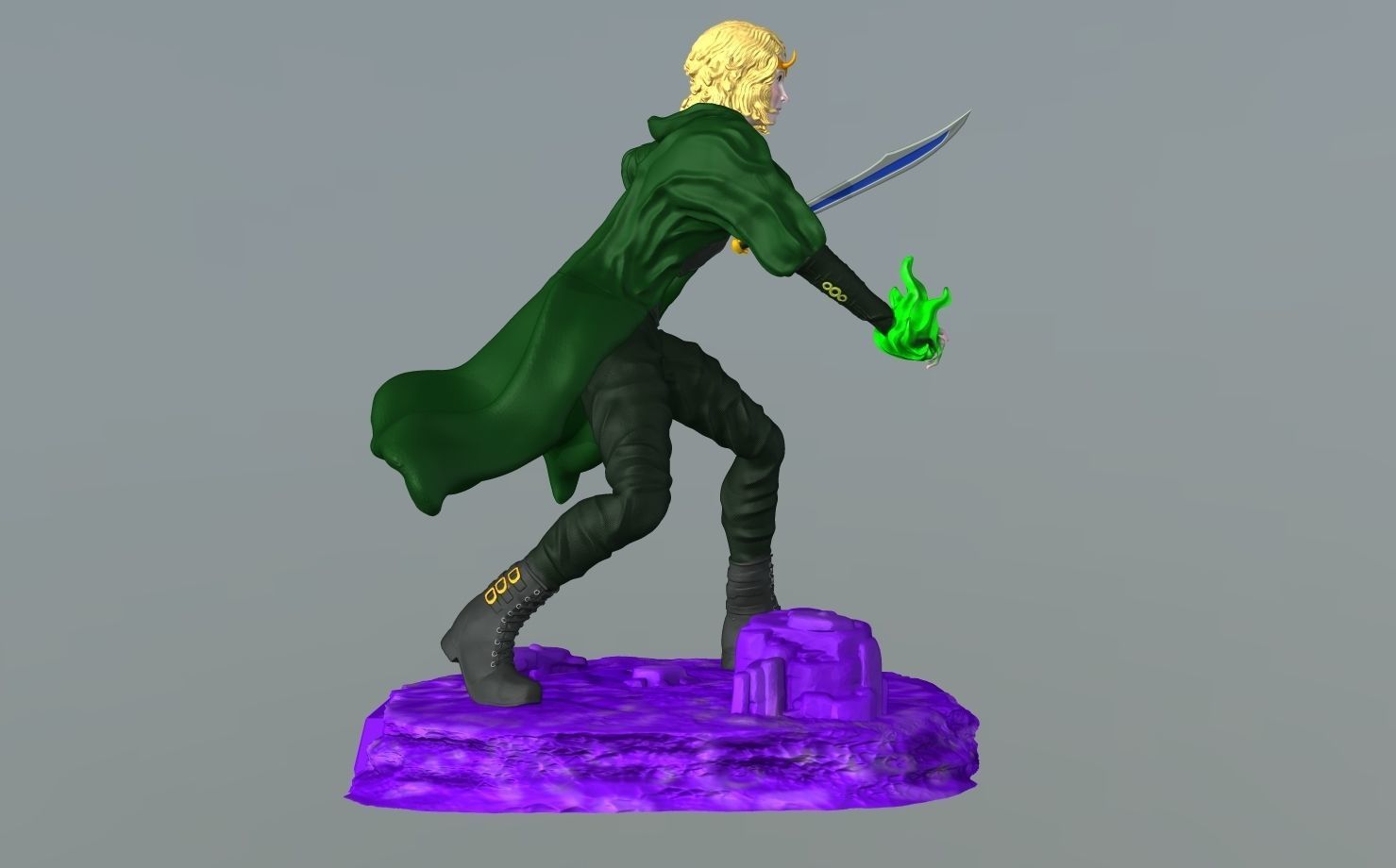 Sylvie - Lady Loki - DisneyPlus Version 3D print model_7