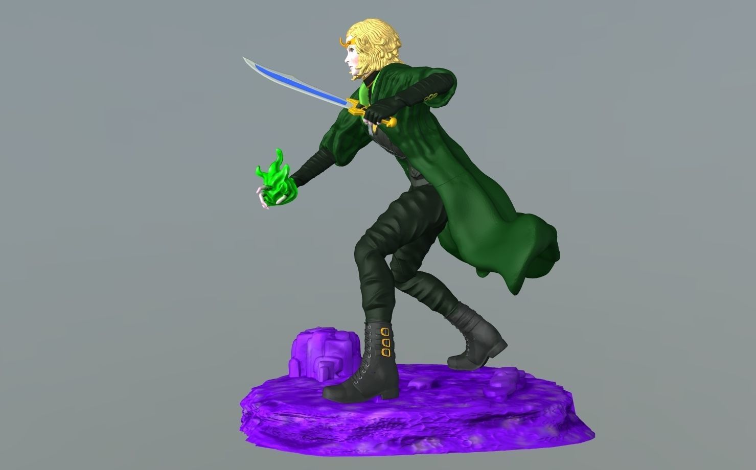 Sylvie - Lady Loki - DisneyPlus Version 3D print model_3