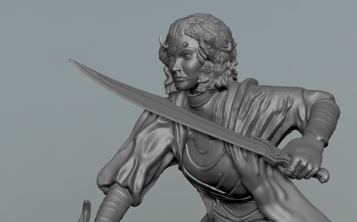 Sylvie - Lady Loki - DisneyPlus Version 3D print model_23