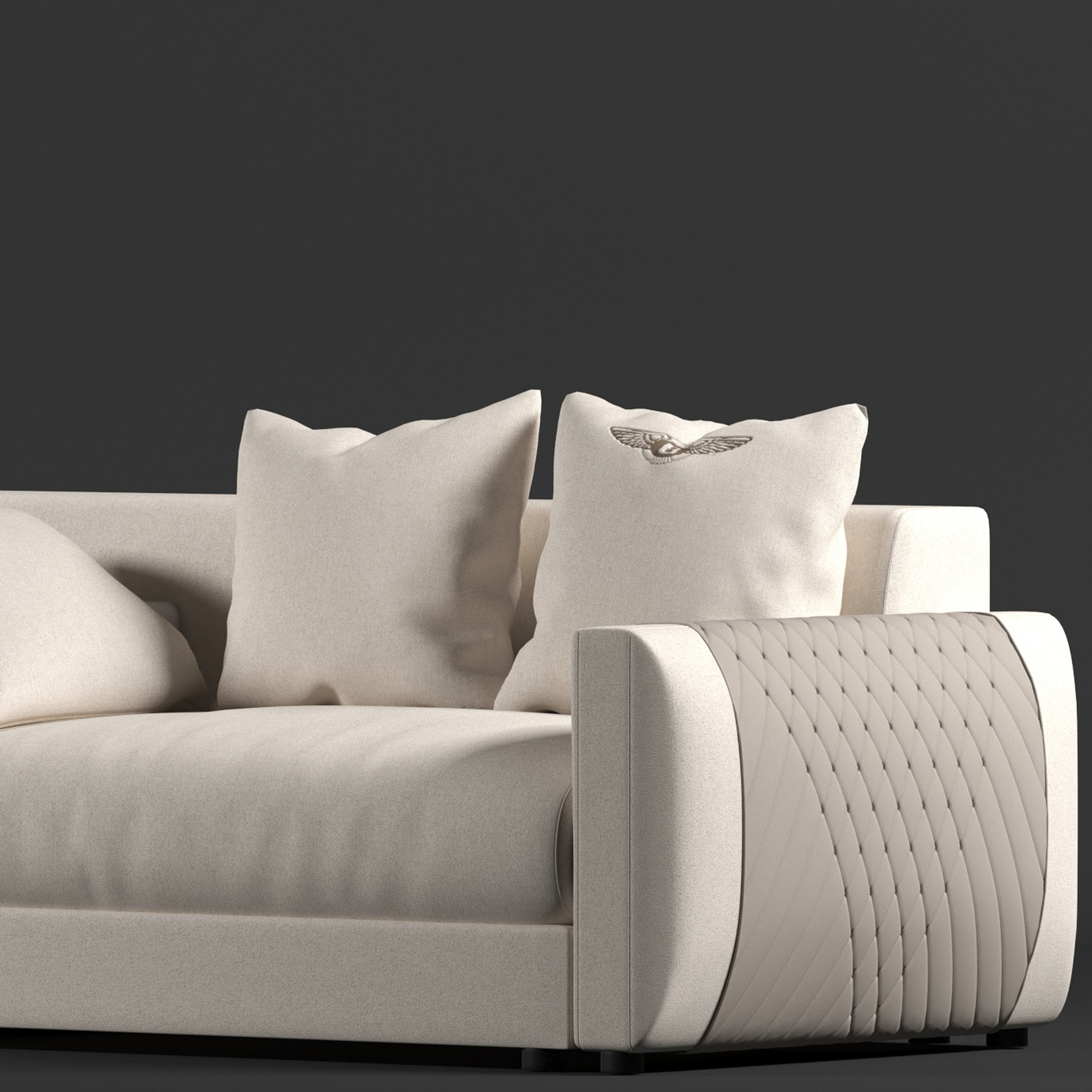 Bentley stowe sofa  3D model_3