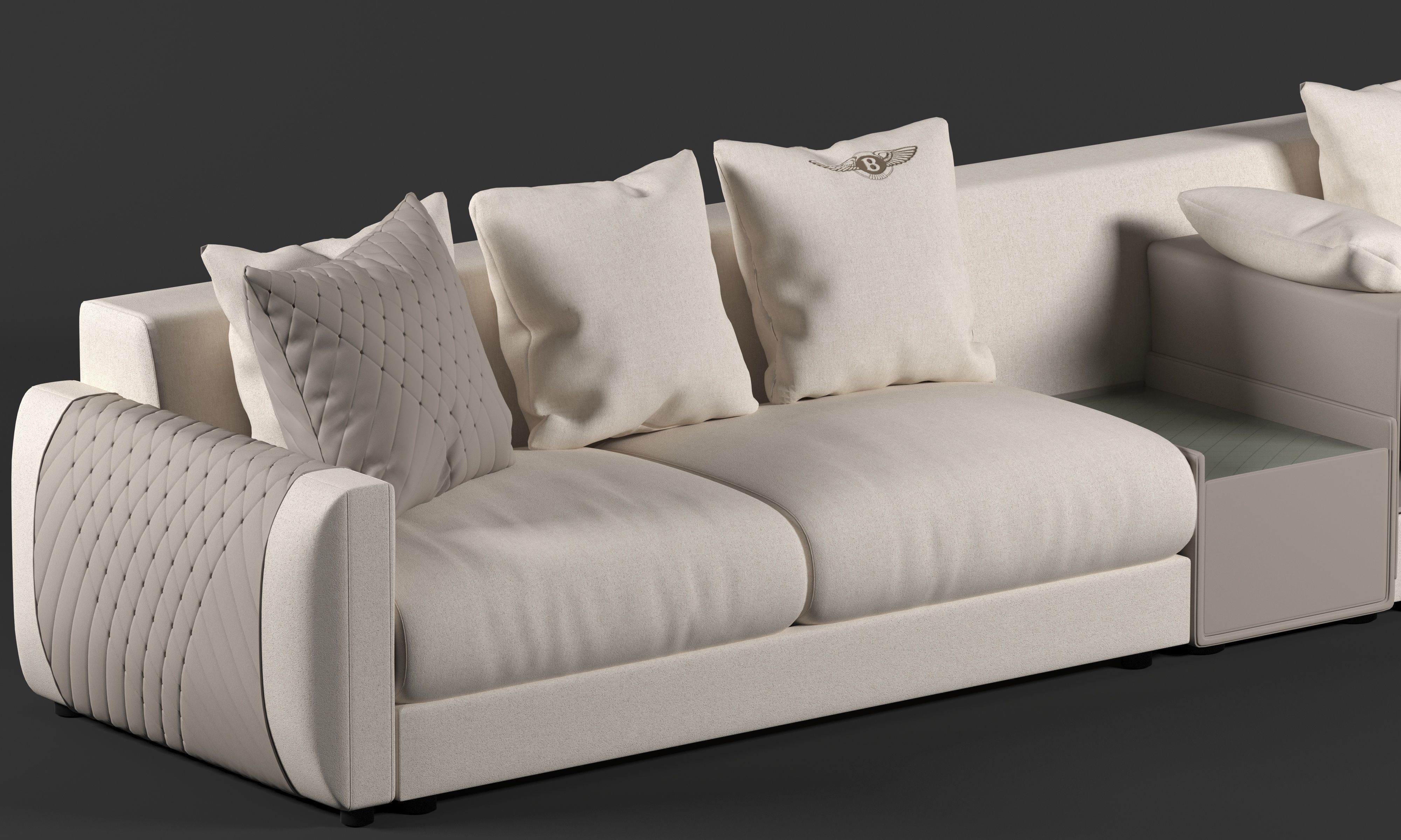 Bentley stowe sofa  3D model_1