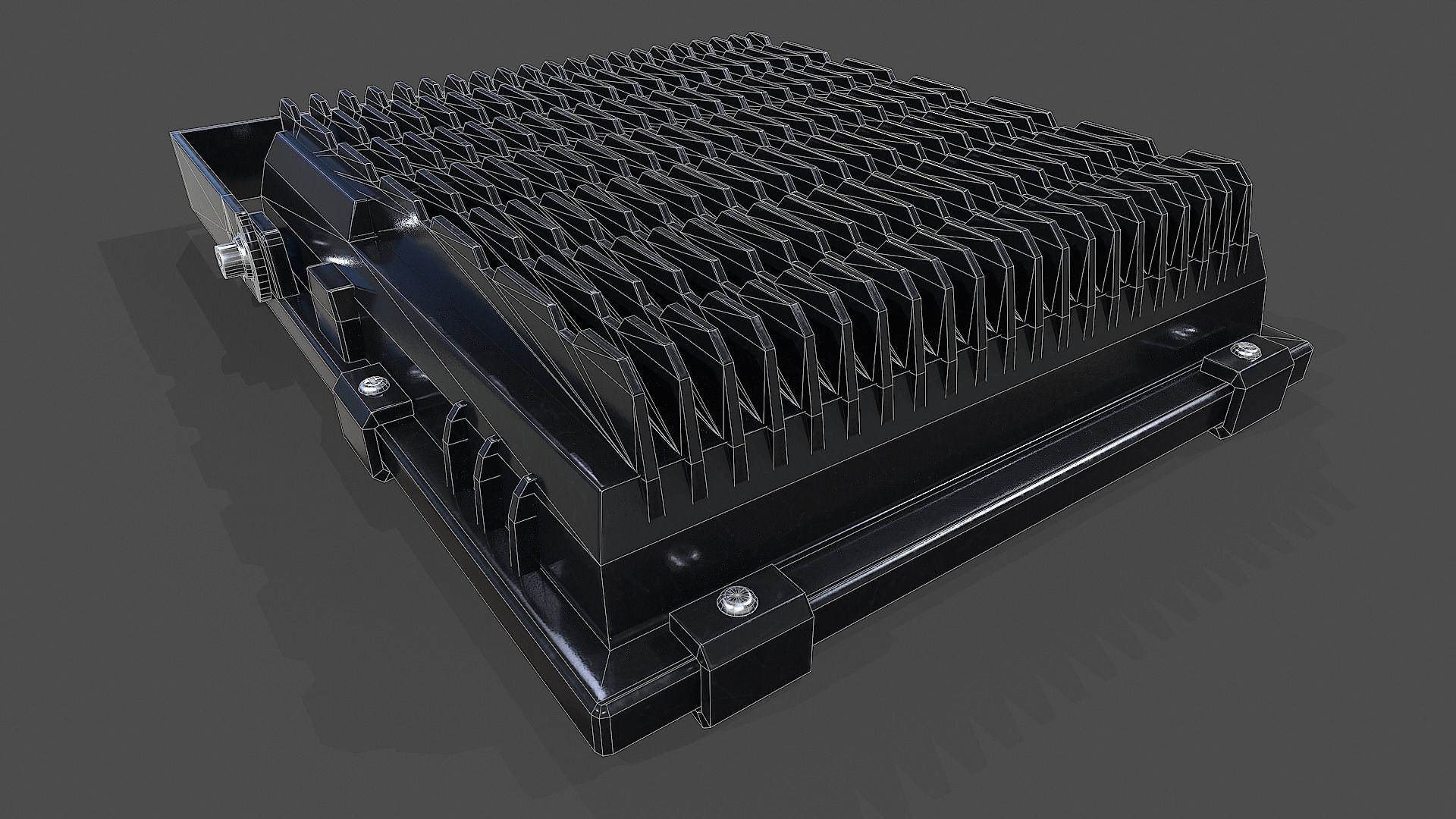 Light V01 - Low Poly Low-poly 3D model_30