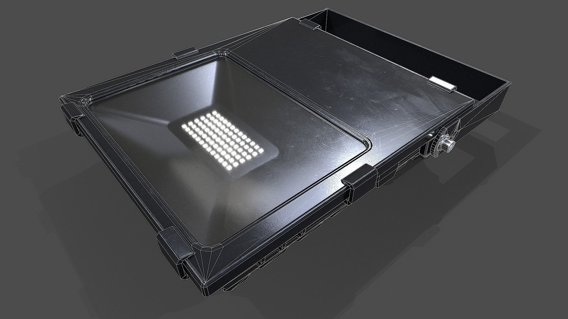 Light V01 - Low Poly Low-poly 3D model_21