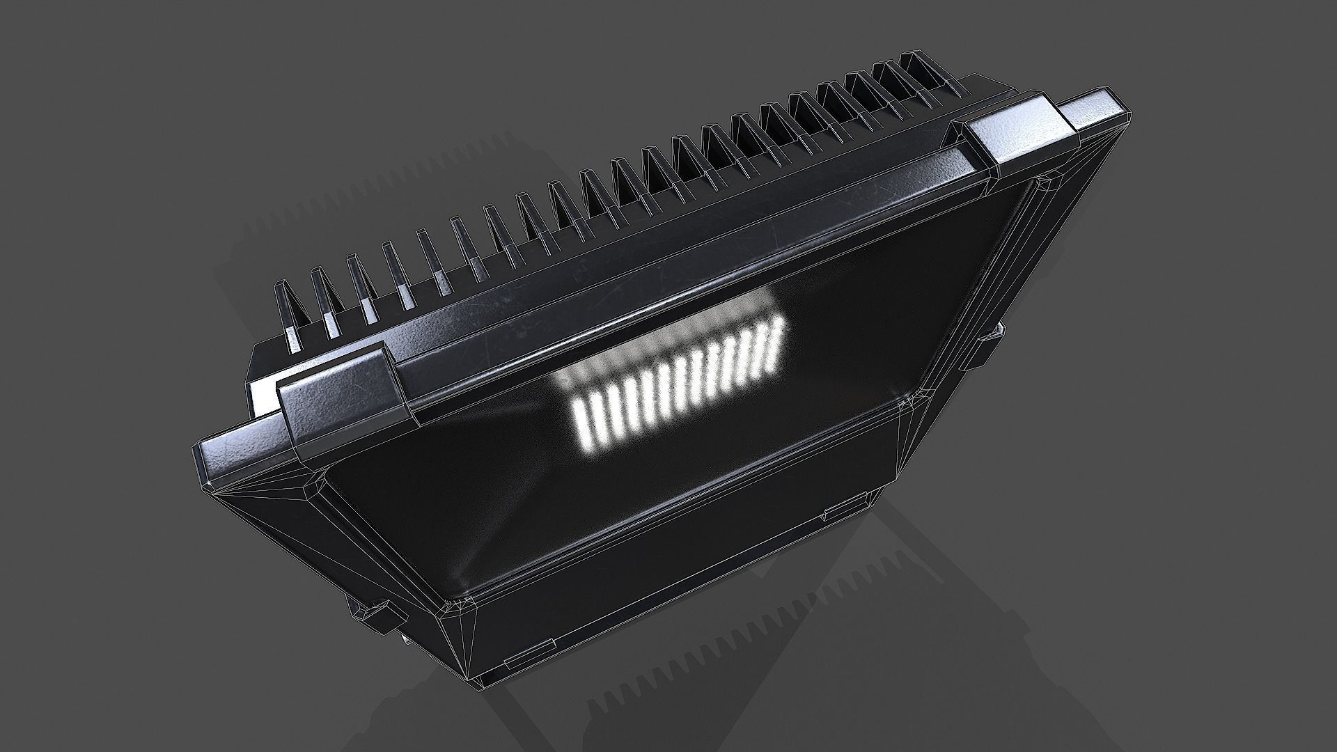 Light V01 - Low Poly Low-poly 3D model_17