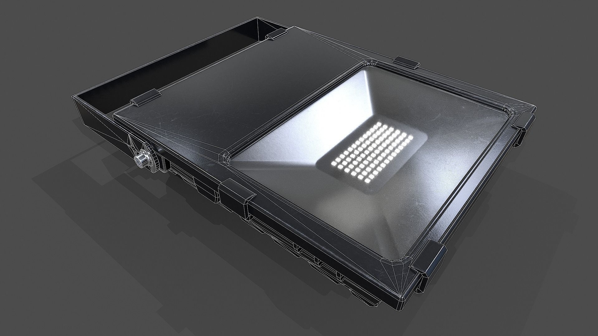 Light V01 - Low Poly Low-poly 3D model_25