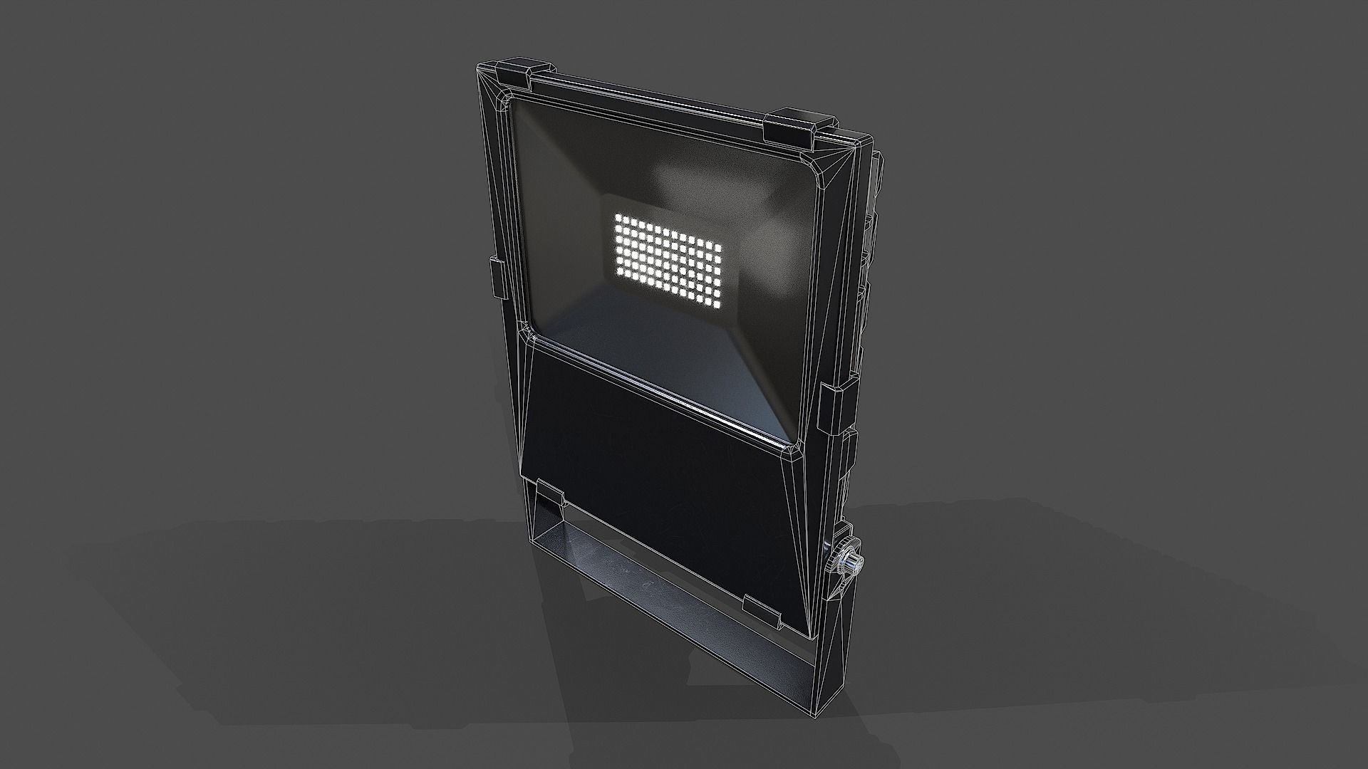 Light V01 - Low Poly Low-poly 3D model_11