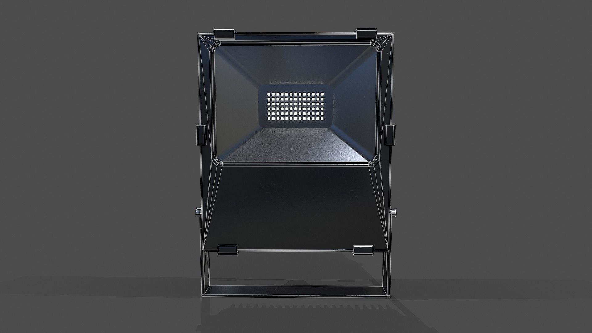 Light V01 - Low Poly Low-poly 3D model_1