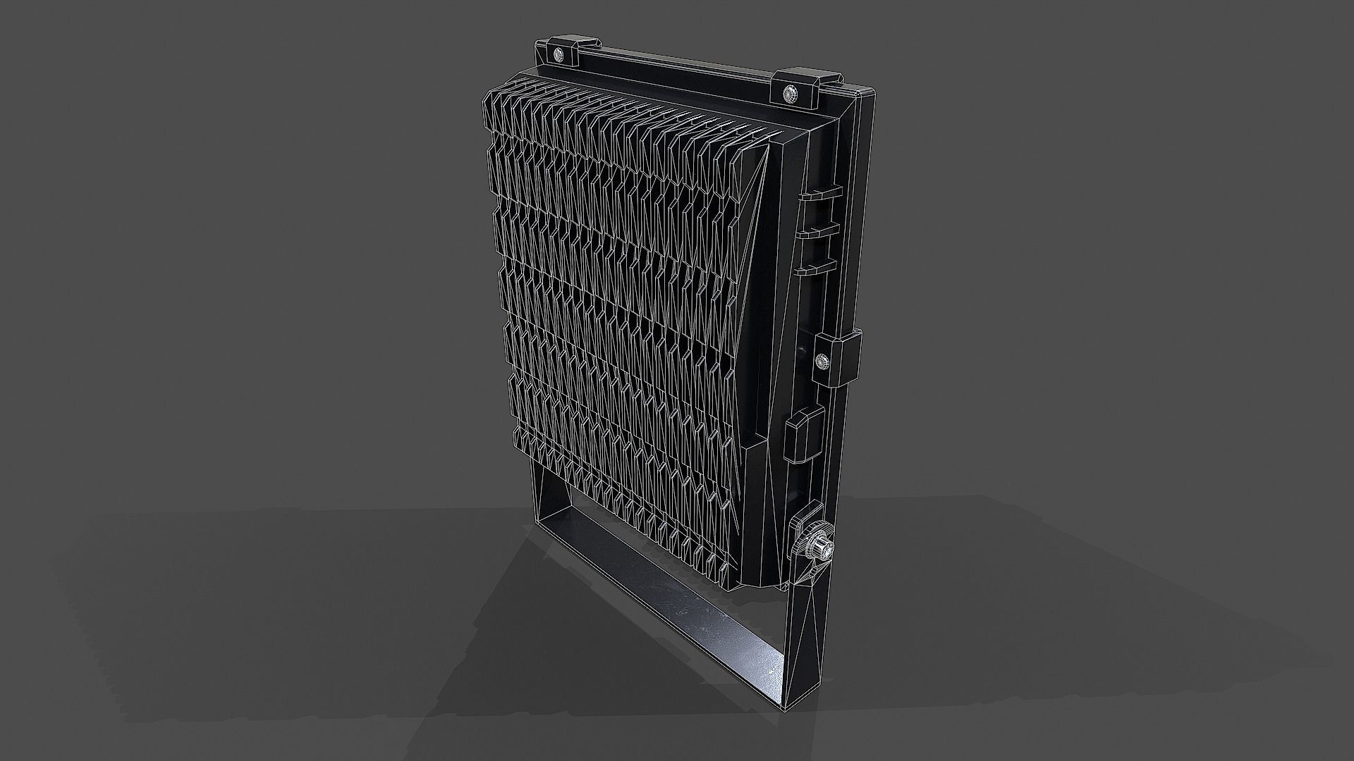 Light V01 - Low Poly Low-poly 3D model_5