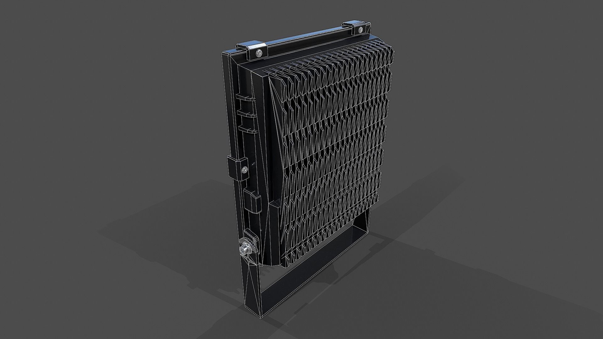 Light V01 - Low Poly Low-poly 3D model_9