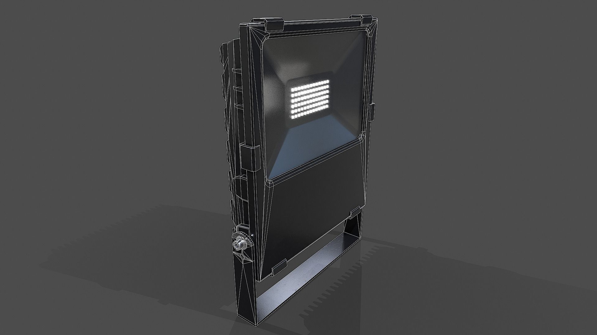 Light V01 - Low Poly Low-poly 3D model_3