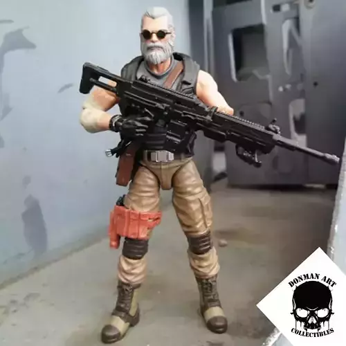 M91 SCALE 1 12 FOR ACTION FIGURES 3D print model