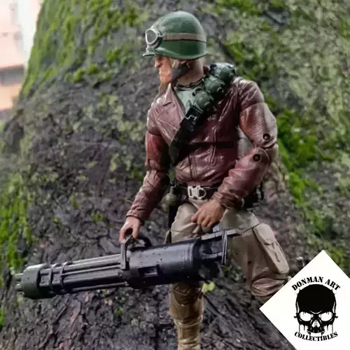 MINI GUN SCALE 1 12 FOR ACTION FIGURES 3D print model