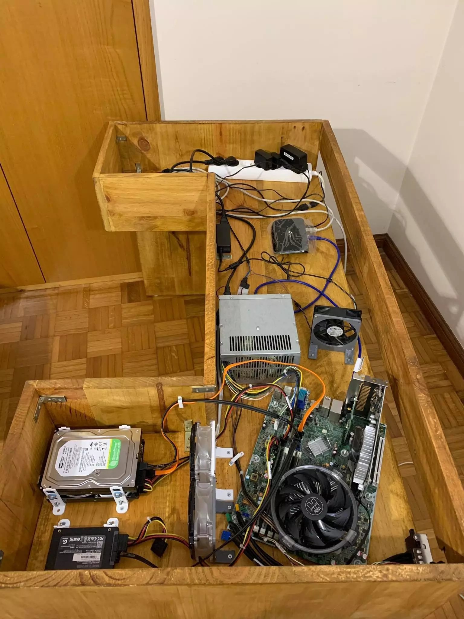 92mm Fan Stand 3D print model_0