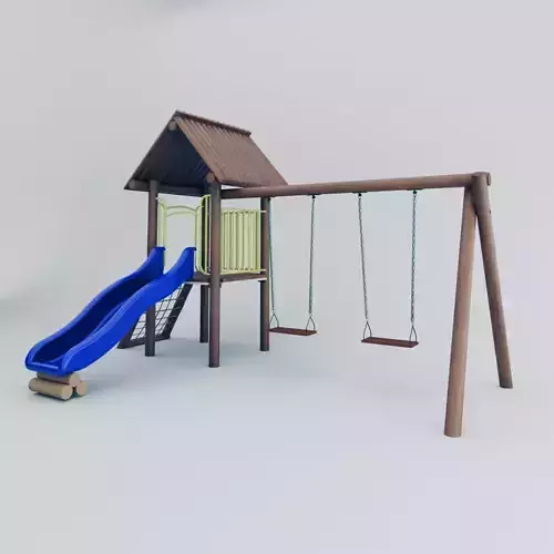 PLAYGROUND wooden set